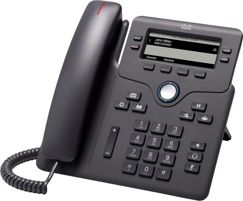 Cisco 6851 telefono nero 4 - telefono, ip