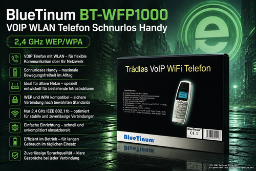 Bluetinum voip wifi telefono - bluetinum,
