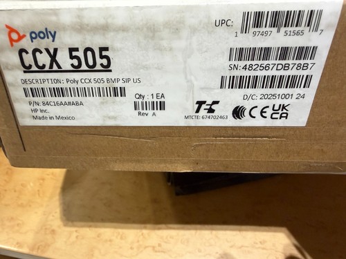 Poly ccx 505 open - poly,
